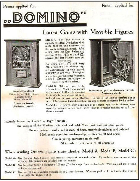 Earlier ad from Jentzsch & Meerz, Leipzig, Germany